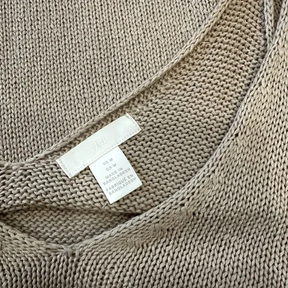 H&M Taupe Knit Tank Top - Picture 5 of 7